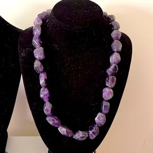 Handmade Amethyst Necklace